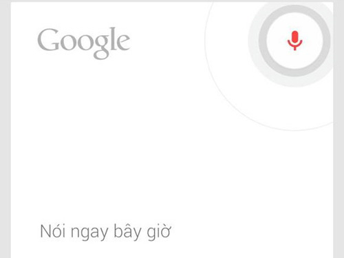 Google hỗ trợ tìm kiếm giọng nói bằng tiếng Việt