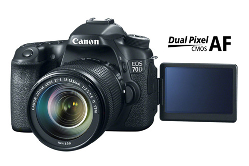 Canon ra mắt 70D, công nghệ Dual Pixel CMOS