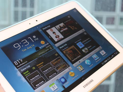 Đâu là tablet độ phân giải cao của Samsung