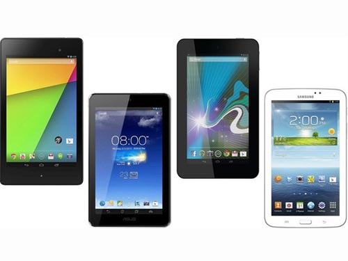 Nexus 7 2013 so kè cùng các đối thủ giá rẻ