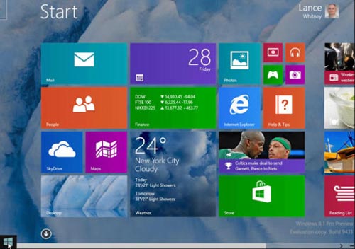 Windows 8.1 đã đến tay nhà sản xuất