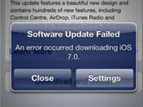 Người dùng iPhone, iPad “kêu trời” vì iOS 7