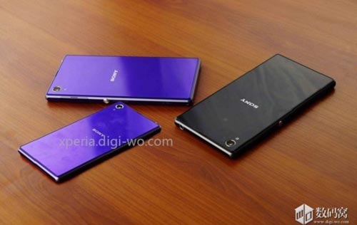 Xperia Z1 Mini lộ diện bên cạnh Xperia Z1