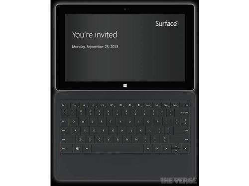 Microsoft Surface 2 xuất hiện ngày 23-9