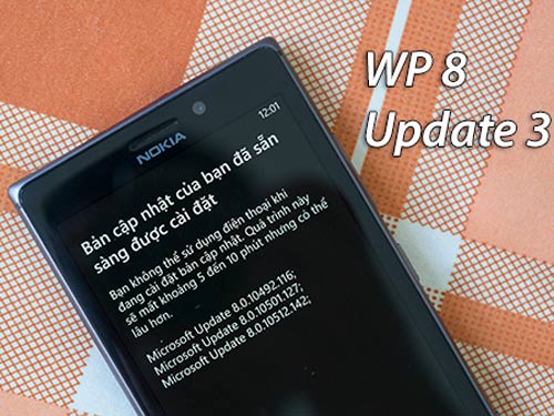 Hướng dẫn cài đặt Windows Phone 8 Update 3