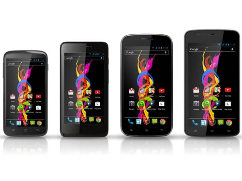 Bộ tứ smartphone Archos giá rẻ