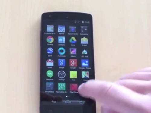 7 phút video với Nexus 5 và Android KitKat