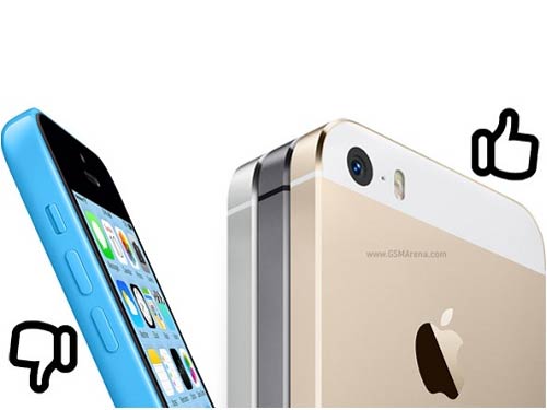 Mỹ: iPhone 5s bán chạy, iPhone 5c ế dài