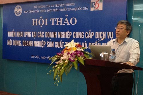 Quá ít DN phần cứng, phần mềm, nội dung số triển khai IPv6