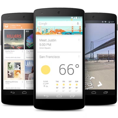 Nexus 5 và Android Kitkat