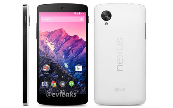 Nexus 5 là đây, có KitKat, giá khá rẻ