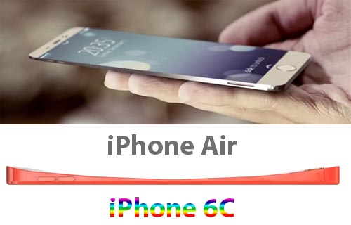 Ý tưởng iPhone Air, iPhone 6C tuyệt đẹp