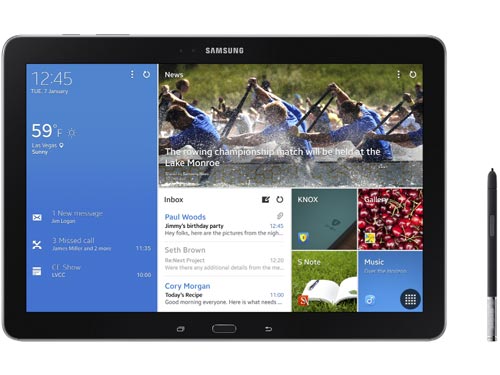 Samsung tung tablet 12 inch tại CES 2014