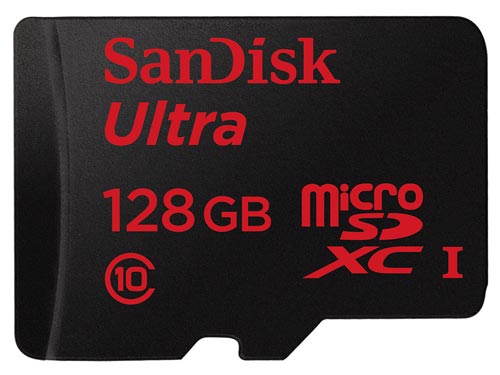 Thẻ nhớ MicroSD có dung lượng cực lớn 128 GB