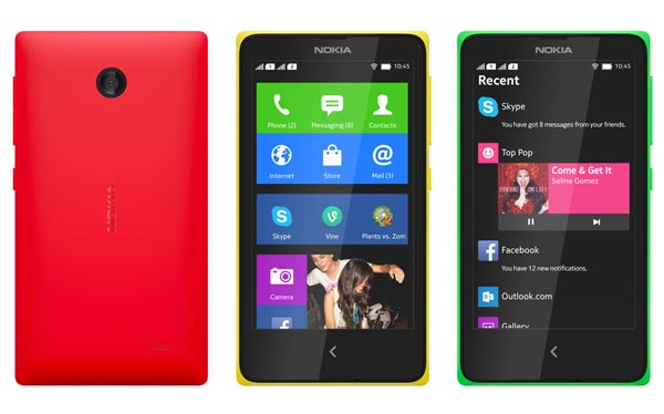 Nokia công bố bộ ba smartphone Android đầu tiên