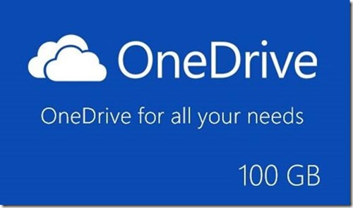 Miễn phí 100GB dung lượng lưu trữ OneDrive