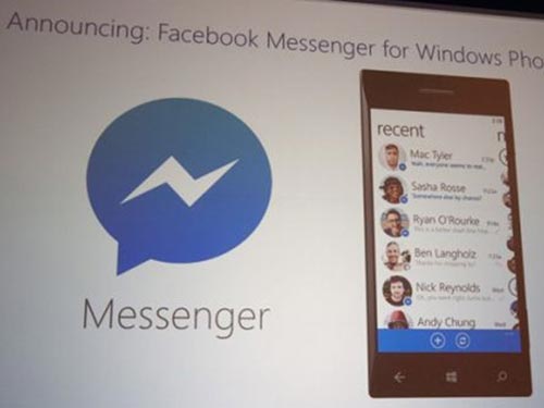 Facebook Messenger cập bến Windows Phone