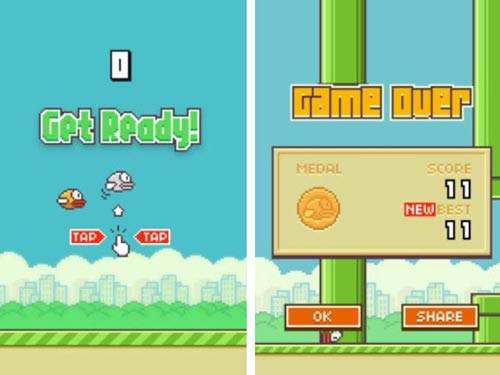 Flappy Bird sẽ rút khỏi App Store và Play Store