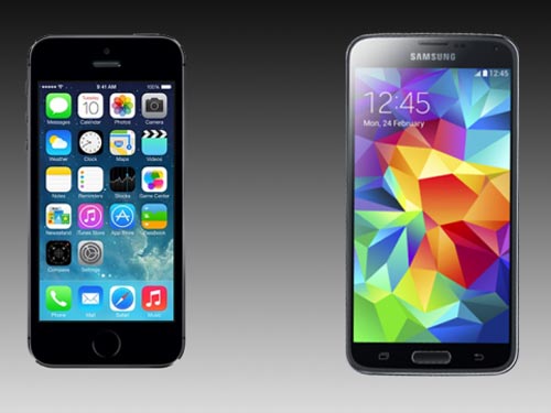 So kè các tính năng nóng trên Galaxy S5 và iPhone 5S