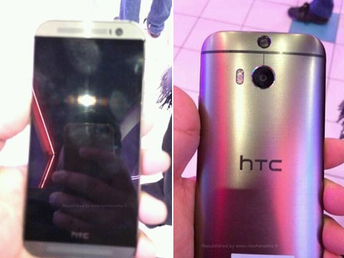 HTC M8 máy ảnh kép lộ diện