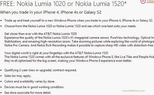 Đổi iPhone cũ lấy Lumia 1020 và 1520