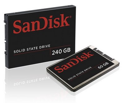 SanDisk tham gia thị trường ổ cứng SSD