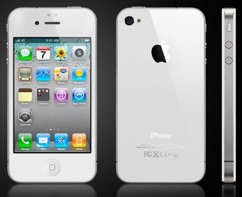 iPhone 4 màu trắng chính hãng về tới VN