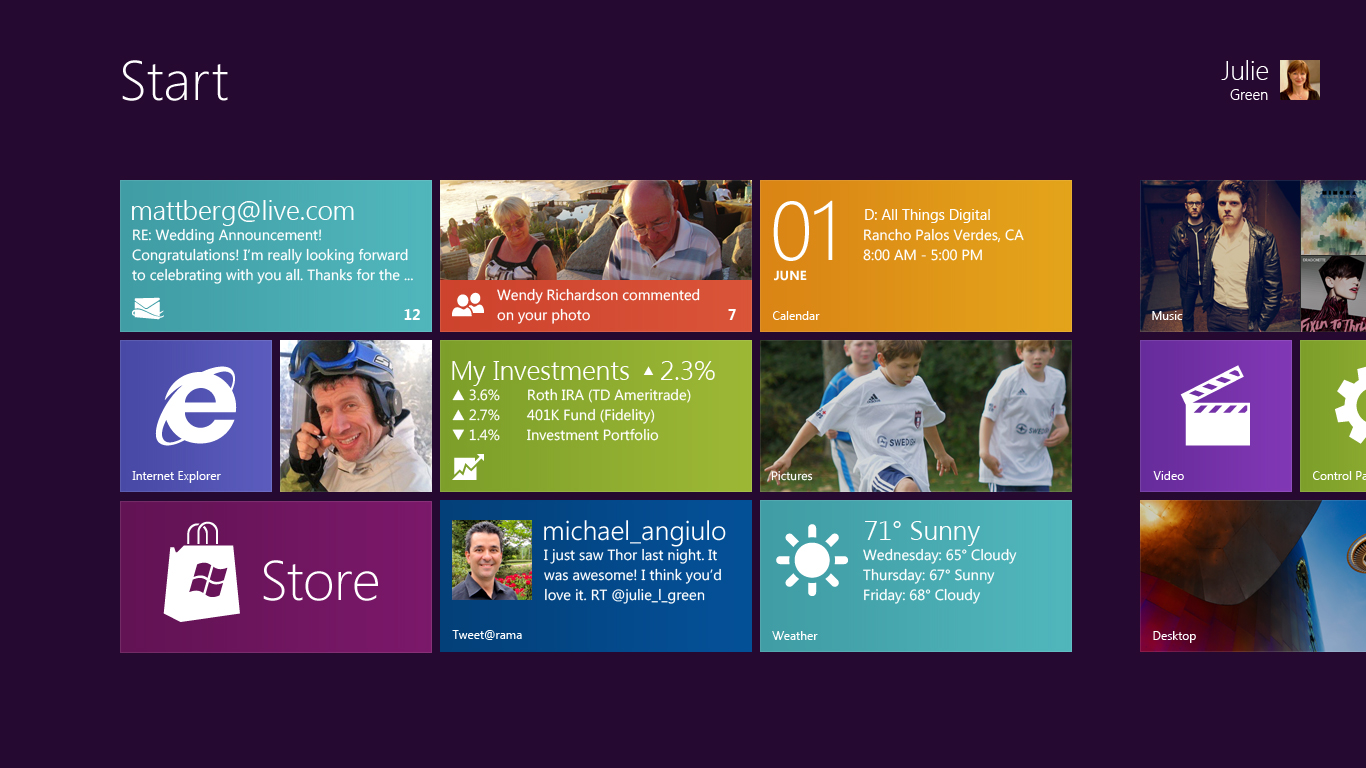 Microsoft bắt đầu nói về Windows 8