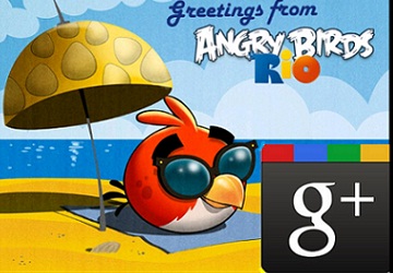 Angry Birds đã có trên Google+