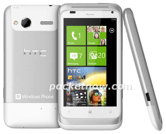 Lộ hình ảnh smartphone WP 7 của HTC