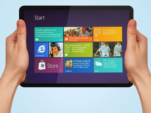 Tablet Windows 8 sẽ xuất hiện tại Hội nghị BUILD