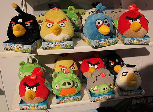 Game Angry Birds: 350 triệu lượt tải, bán 1 triệu đồ chơi mỗi tháng