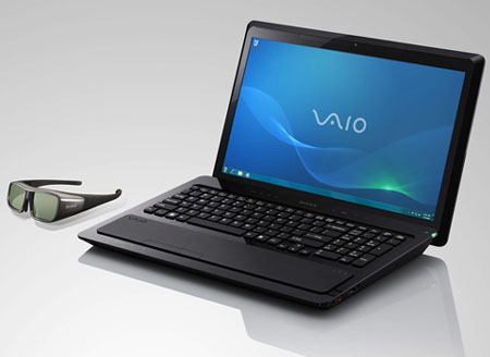 Sony giới thiệu màn kính 3D cho laptop Vaio