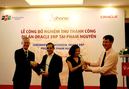 Phạm Nguyên triển khai thành công Oracle E-Business Suite 12.1