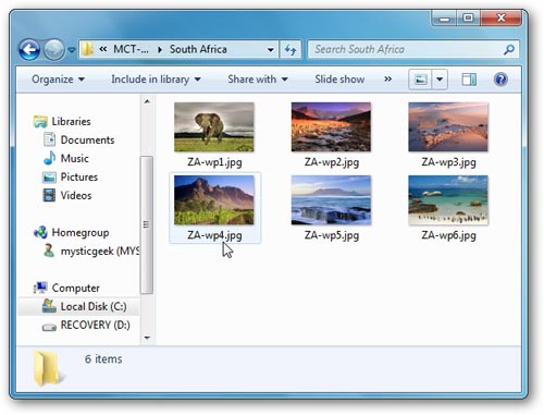 Truy cập các Theme ẩn trong Windows 7