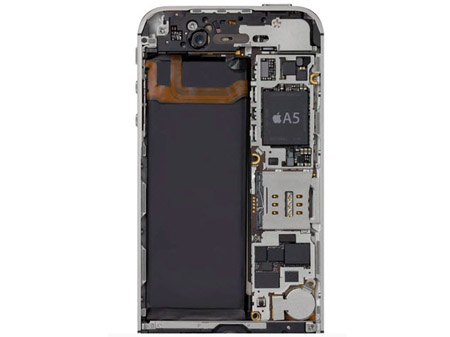 iPhone 4S chỉ trang bị 512 MB bộ nhớ RAM