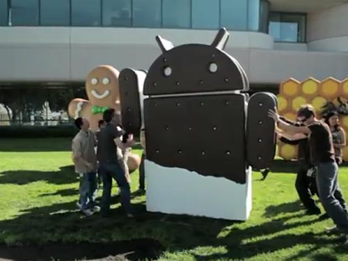 Google ra mắt Ice Cream Sandwich