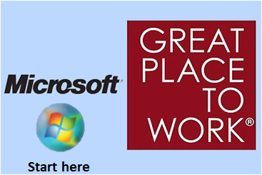 Microsoft là nơi làm việc hàng đầu thế giới