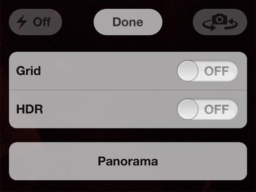 Chế độ chụp panorama được ẩn trong iOS 5 của Apple