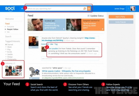 Cái nhìn đầu tiên về mạng xã hội Socl của Microsoft
