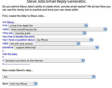 Steve Jobs hồi âm email khách hàng nhanh như thế nào?