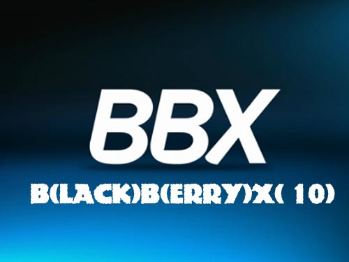 Nền tảng BBX sẽ có tên mới là BlackBerry 10