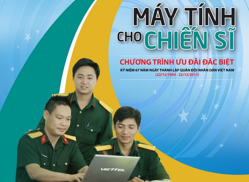 "Máy tính cho chiến sỹ" của Viettel và Intel