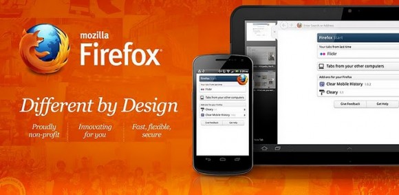 Firefox 9 cho tablet Android đã sẵn sàng