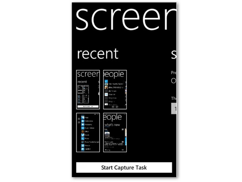 Chụp ảnh màn hình trên Windows Phone 7