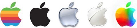 Apple bất ngờ đổi màu logo