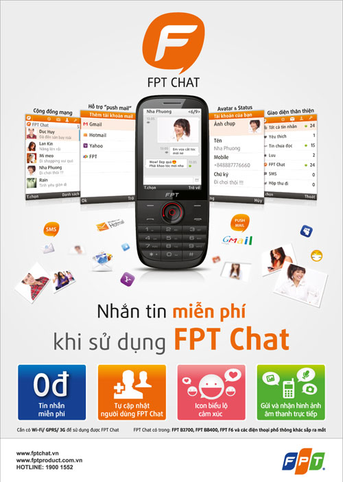 ­Thỏa thích nhắn tin cùng FPT Chat