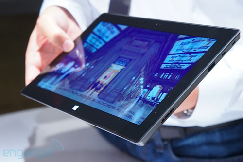 Những hình ảnh đầu tiên tablet Surface của Microsoft