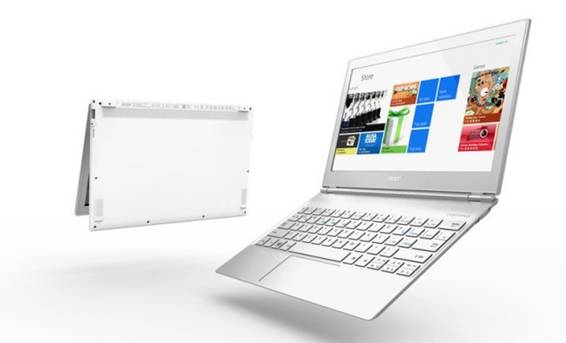 Acer ra mắt ultrabook Windows 8 có màn hình cảm ứng