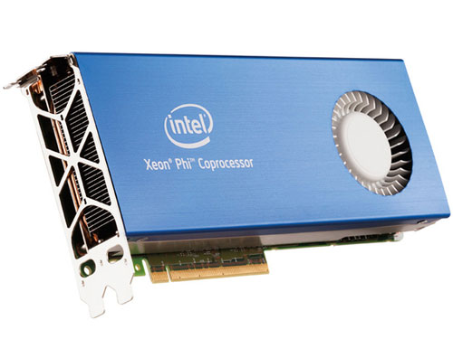 Intel ra mắt card Xeon phi tốc độ 1 Teraflops